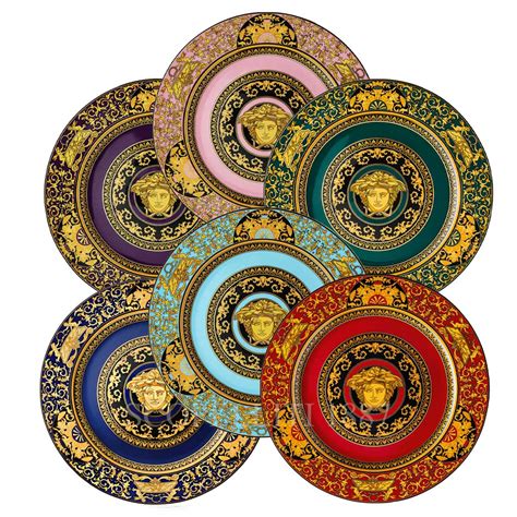 versace pink plates|Versace plates wallpaper.